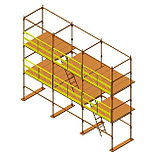 Леса штыревые строительные ЛСПШ-2000-40 любая комлектация, фото 4