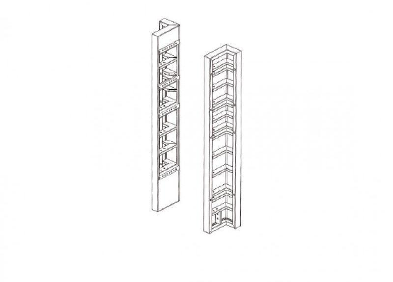 Угол внутренний универсальный Для стеновой опалубки Опалубка стен щитовая