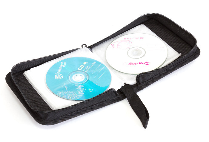 Сумка футляр для хранения дисков SiPL 40 слотов CD/DVD - фото 1 - id-p130410931