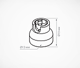 Подставка магнитная для шарнирного ценникодержателя, фото 3