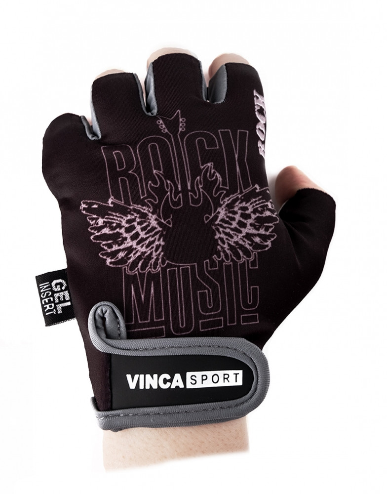Велоперчатки Vinca sport VG 870 Rock - фото 1 - id-p130453149