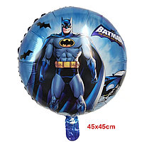 Фольгированный круглый шар " Бэтмен"  45 см