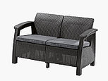 Комплект мебели "CORFU SET в стиле "РОТАНГ", цвет темно-коричневый, фото 3