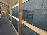 Сетка фасадная зеленая 80г/м2 4 метра на 50 метров, фото 7