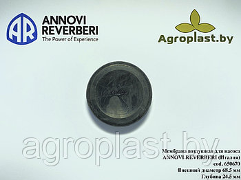 Мембрана воздушная для насоса Annovi Reverberi cod.650670