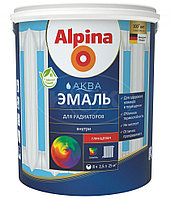 Эмаль Alpina Аква эмаль для радиаторов 0.9 л