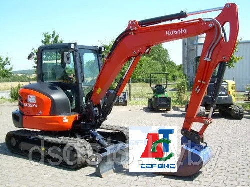 Прокат мини-экскаватора KUBOTA KX121 Alpha - фото 1 - id-p5138638