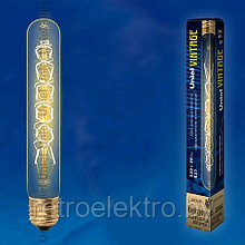 Ретро лампа накаливания Эдисона UNIEL IL-V-L32A-60/GOLDEN/E27 CW01