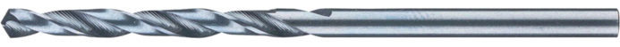 Сверло спиральное 3,3 мм с цилиндрическим хвостовиком по стали SPB DIN 338 HSSG N 3,3 STEEL, Pferd, фото 1