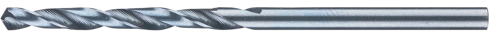 Сверло спиральное 3,1 мм с цилиндрическим хвостовиком по стали SPB DIN 338 HSSG N 3,1 STEEL, Pferd