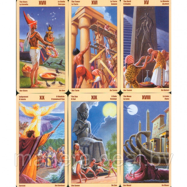 Таро Вечности. Карты Фараона Рамзеса, Tarot of Eternity - фото 2 - id-p130501071