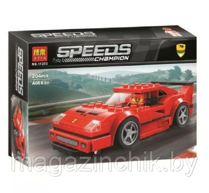 Конструктор Speed Champions Ferrari F40 Competizione Lari 11253, аналог лего 75890 - фото 1 - id-p130501252