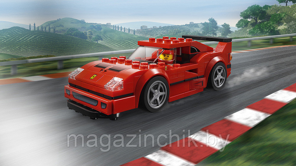 Конструктор Speed Champions Ferrari F40 Competizione Lari 11253, аналог лего 75890 - фото 4 - id-p130501252