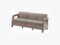 Диван трехместный CORFU II MAX LOVE SEAT, капучино