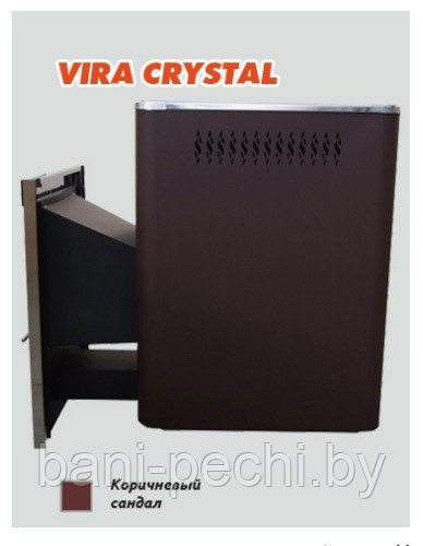 Печь для бани и сауны VIRA-12 CRYSTAL (Большое панорамное стекло) - фото 5 - id-p92791024