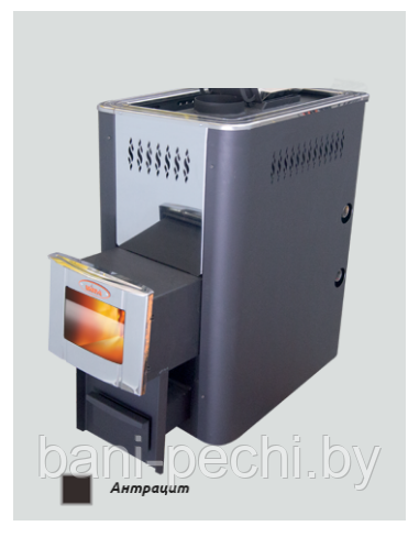 Печь для бани и сауны Vira KOMFORT-18С (со стеклом)/ KOMFORT-18СК (стекло и короткий топливный канал)