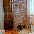 Печь для сауны IKI SL Plus со стеклянной дверцей (сквозь стену), фото 3