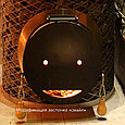 Печь для сауны IKI Maxi Plus со стальной дверцей "смайл", фото 2