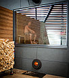 Печь для сауны IKI SL со стеклянной дверцей (сквозь стену), фото 3