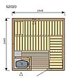Сауна в сборе HARVIA Variant S2020 интерьер Formula в комплекте с аксессуарами, фото 2