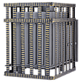 Чугунная банная печь Гефест Гроза 18 (М) в сетке, фото 2