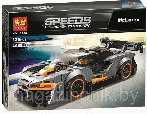 Конструктор McLaren Senna Speed Champions Lari 11255, аналог лего 75892