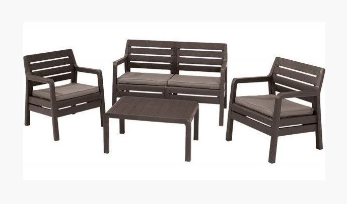 Комплект мебели Delano set , коричневый - фото 1 - id-p130507689