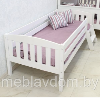 Кровать детская Фалик с бортиком Ф-141.02 (900х2000) - фото 2 - id-p130510693