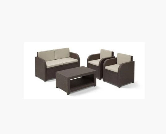 Набор уличной мебели Modena SET , коричневый - фото 1 - id-p130512393