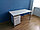 Стол для офиса на металлокаркасе 1380х700х750 мм, фото 4