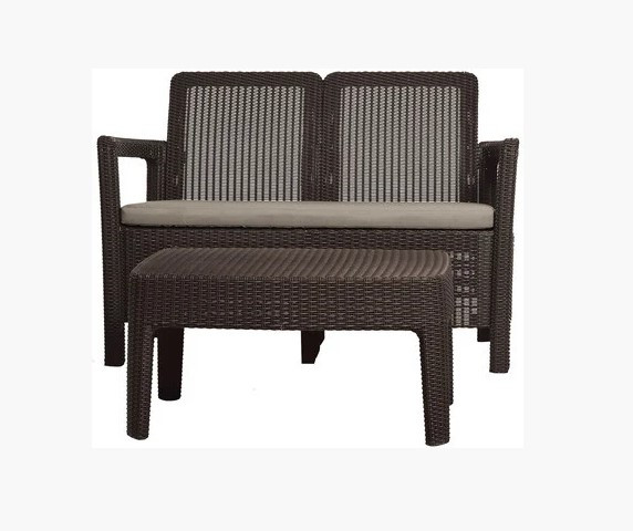 Набор уличной мебели Tarifa SOFA+TABLE , коричневый - фото 1 - id-p130552248