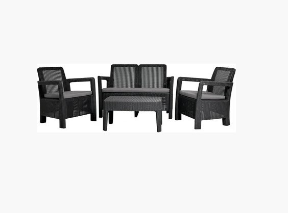 Набор мебели Tarifa lounge set , серый - фото 1 - id-p130553057