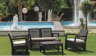 Набор мебели Tarifa lounge set , серый - фото 3 - id-p130553057