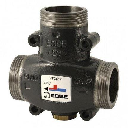 Термостатический клапан ESBE VTC512 25-9 75°C нар.р., фото 2