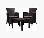 Набор мебели ROSARIO BALCONY GRAP ( стол + стул), графит, фото 2