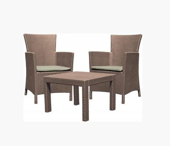 Набор мебели ROSARIO BALCONY GRAP ( стол + стул), графит - фото 3 - id-p130559057