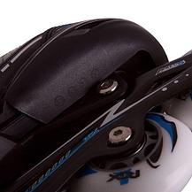 Раздвижные роликовые коньки RGX Nova black/blue р-р 30-33, фото 3