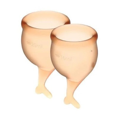 Менструальная чаша "Satisfyer" гигиеническая, силиконовая,медицинская для месячных,бассейна - фото 6 - id-p130564422