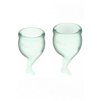Менструальная чаша "Satisfyer" гигиеническая, силиконовая,медицинская для месячных,бассейна - фото 7 - id-p130564422