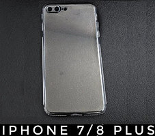 Чехол-накладка для Apple Iphone 7 Plus / 8 Plus (силикон) прозрачный с защитой камеры