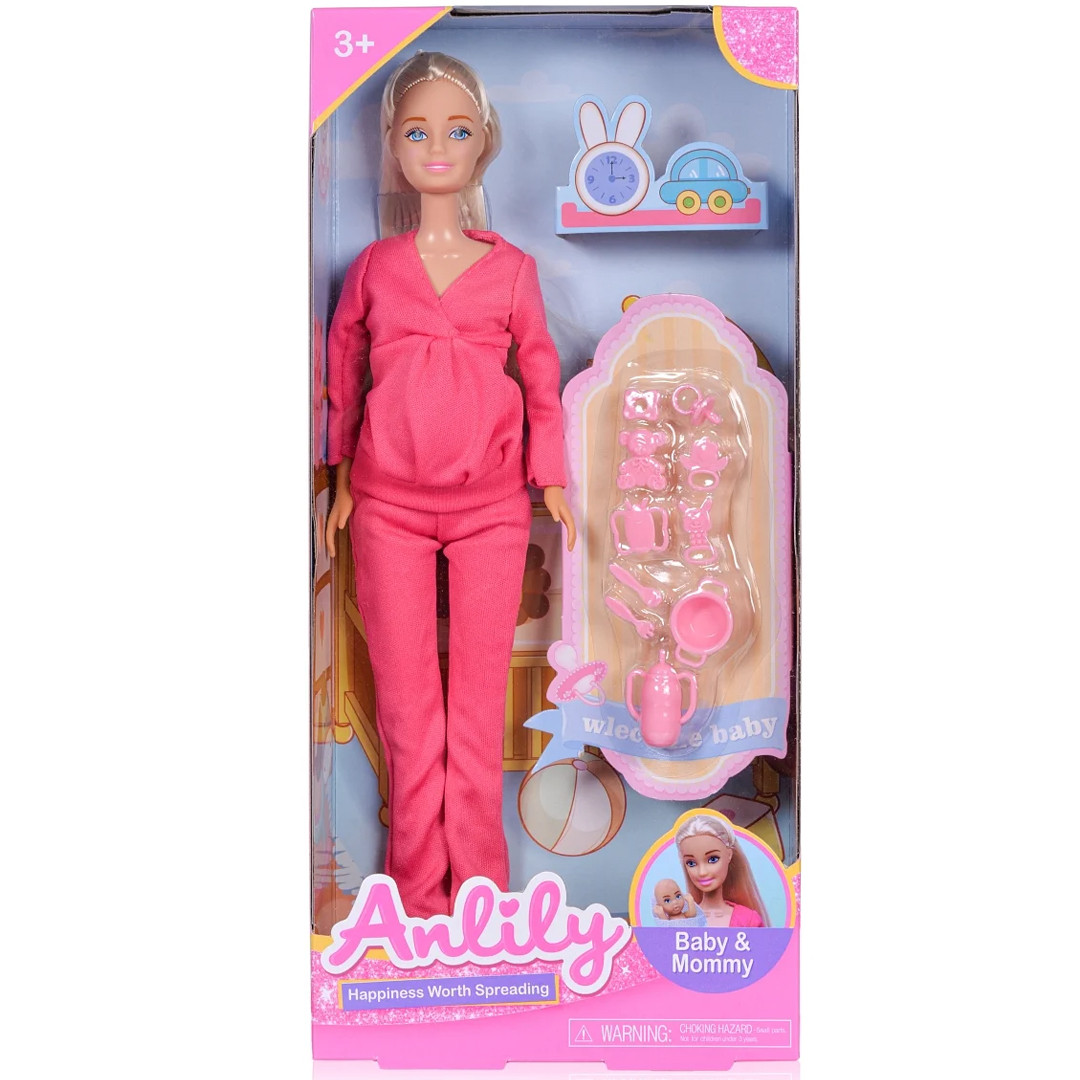 Кукла беременная с аксессуарами Anlily 3+ - фото 2 - id-p113648999