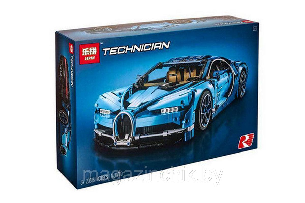 Конструктор Техник Бугатти Bugatti Chiron, KING S7802 - фото 3 - id-p103338823