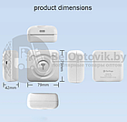 Карманный Bluetooth термопринтер (принтер) Printer PeriPage mini A6 для смартфона Синий, фото 2