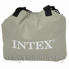 Надувная двуспальная кровать Intex 66702 152*203*47 см со встроенным элекронасосом и подголовником, Интекс - фото 4 - id-p9045528