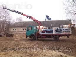 Услуги крана манипулятора. Брест.