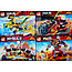 Набор из 4-х конструкторов Ninja LB528-1 (аналог Lego Ninjago) 249 деталей, фото 7