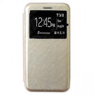 Чехол-книжка с окошком для Huawei Honor 6A Experts Winshell, золотой, фото 2