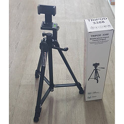 Штатив для камеры и телефона Tripod 3388 с Bluetooth кнопкой