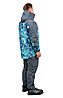 Куртка FHM Guard цвет Принт голубой/Серый мембрана Dermizax (Toray) Япония 3 слоя 20000/10000, фото 6