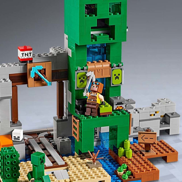 Конструктор Lari 11363 Minecraft Шахта Крипера (аналог Lego Minecraft 21155) 852 детали - фото 8